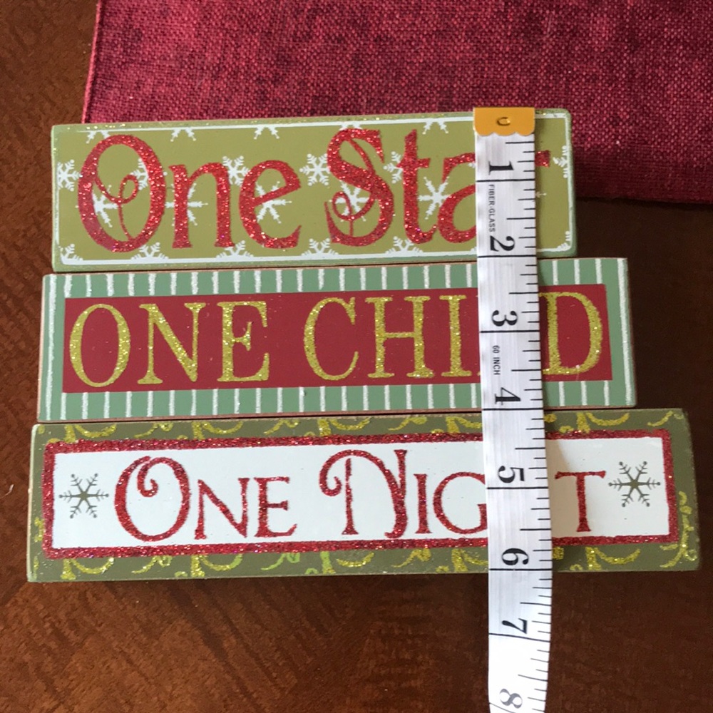 ‘One Star, One Child, One Night' Box Sign Set - Picture 5 of 6